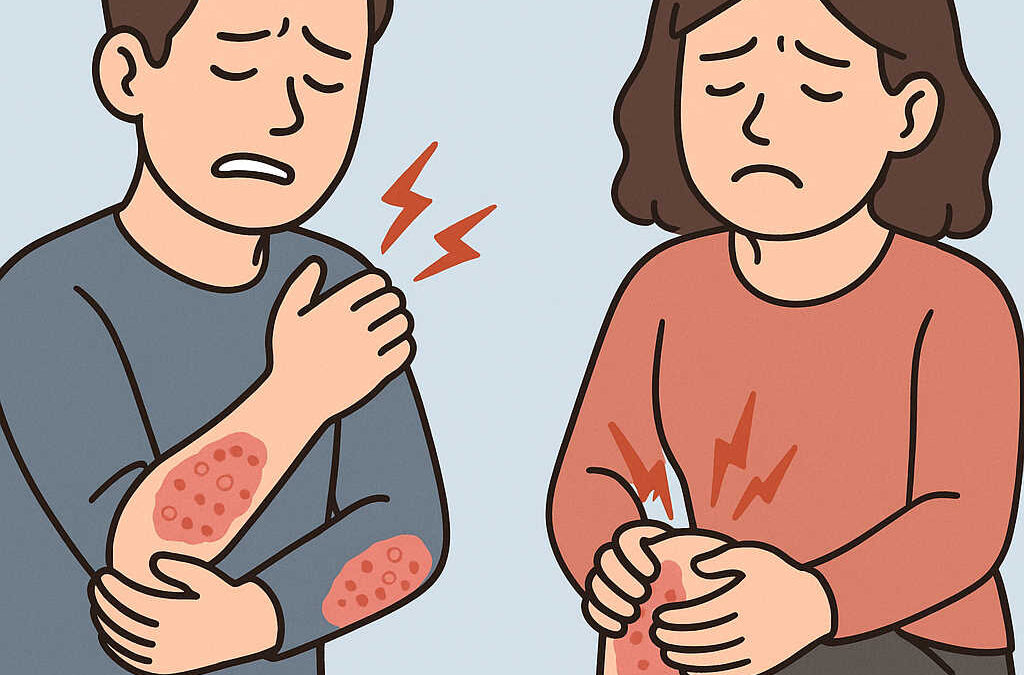 Psoriasisgigt og smerter